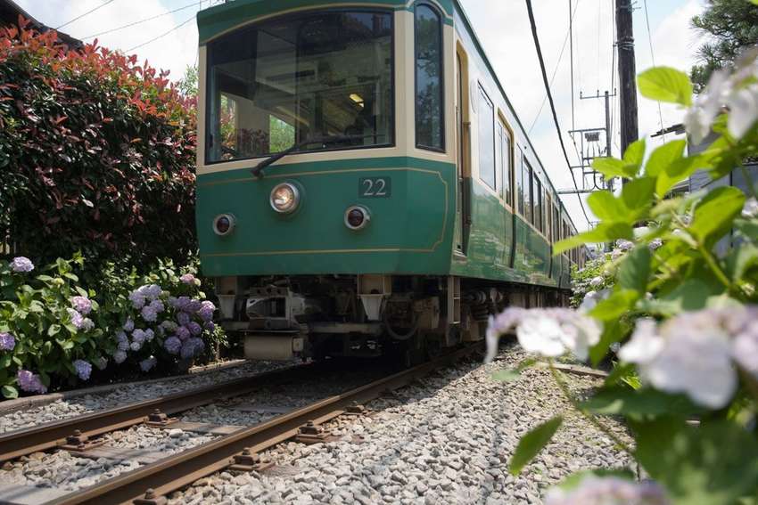 Trein in Kamakura<br>